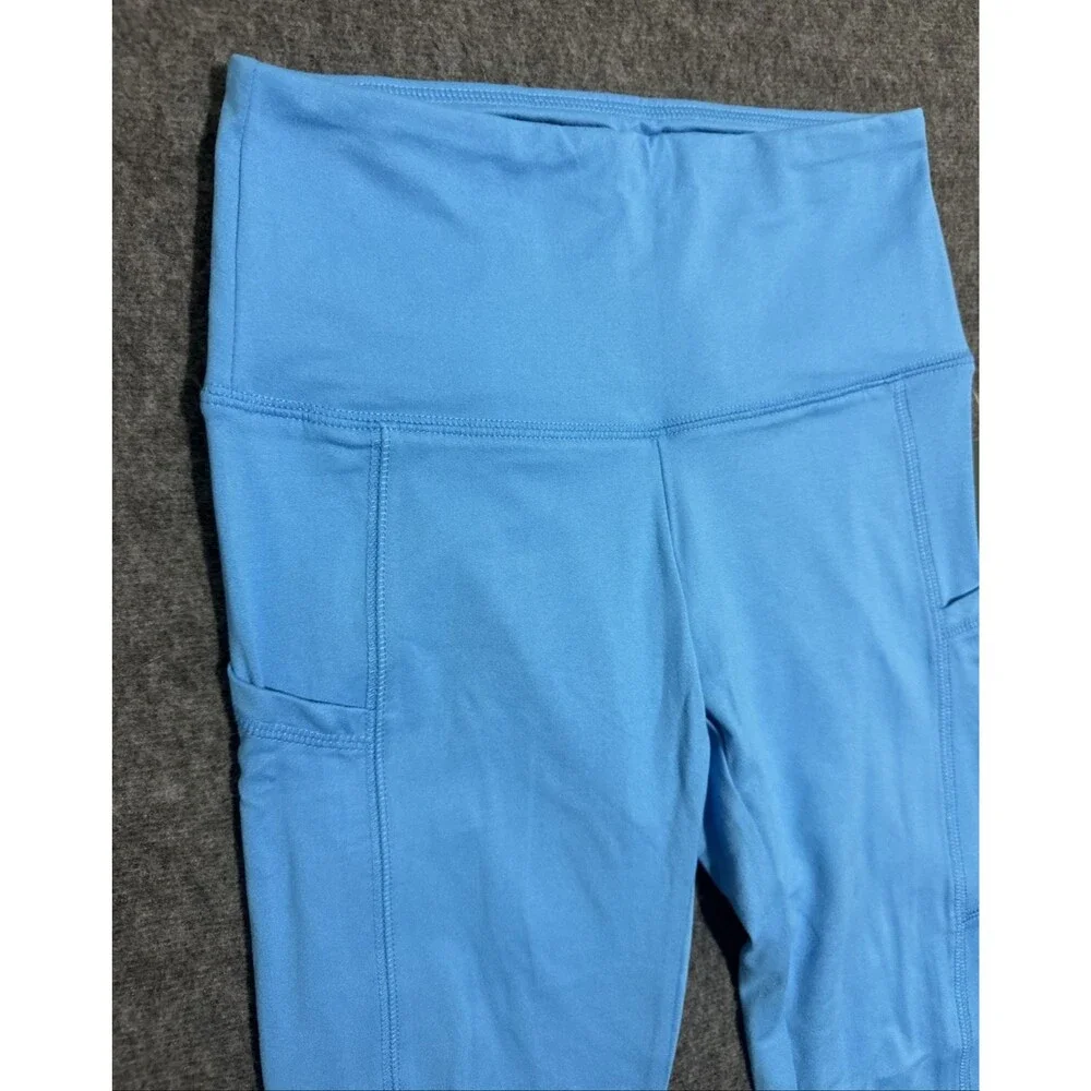 Wild Fable Women's Leggings 2 Pairs Heart Print Blue Extra Small - Picture 2 of 5